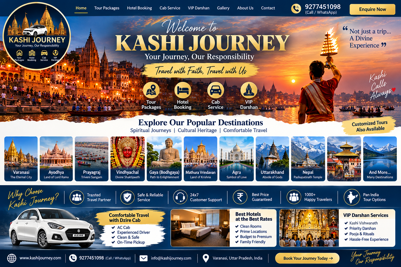 Tour Operator Service In Varanasi