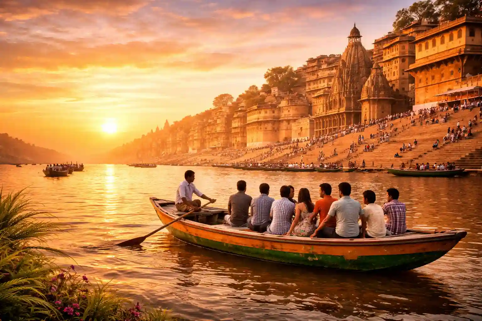 Book Varanasi All Ghat Morning Boat Ride