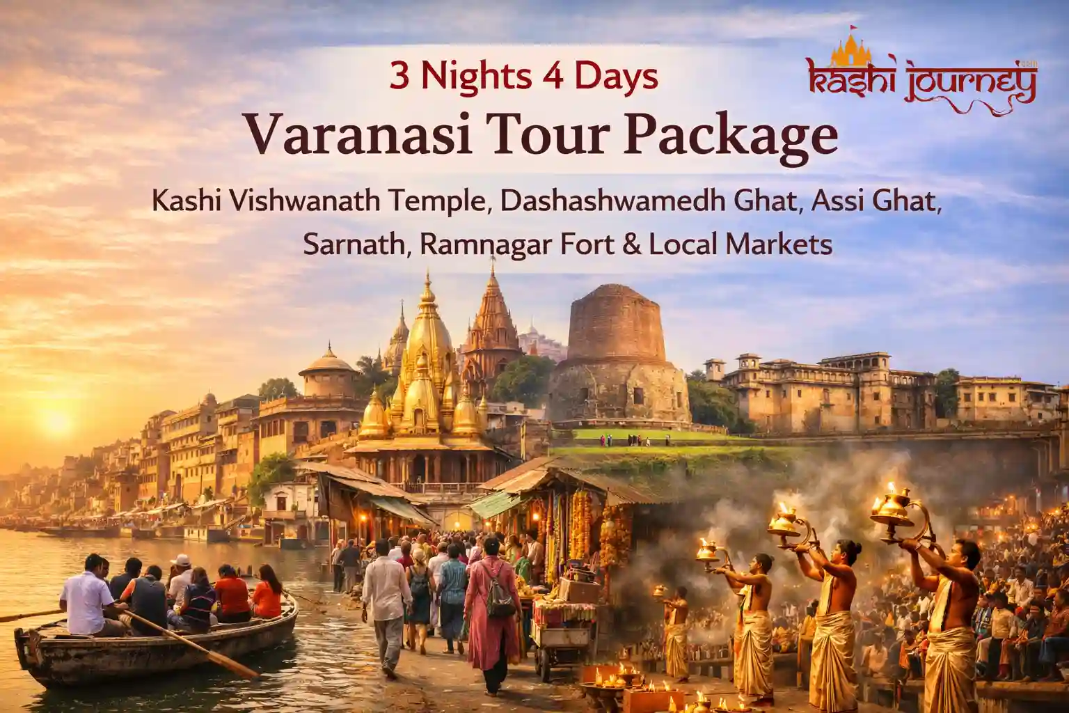 3 Nights 4 Days Varanasi Tour Package